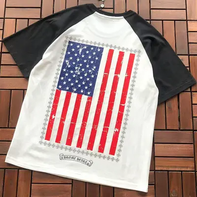 ￥~85 CH🔥OM🔥 HE🔥RTS T-SHIRT 77052766 (im 185CM 80KG iwear size M in the photo)