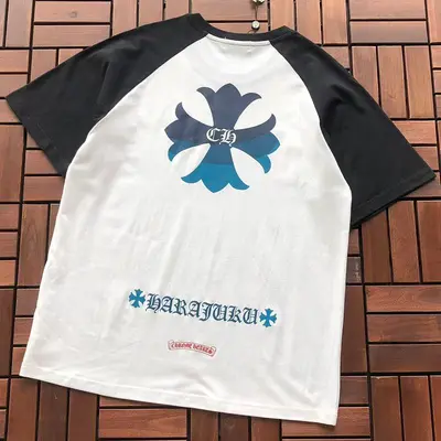 ￥~85 CH🔥OM🔥 HE🔥RTS T-SHIRT 77052759 (im 185CM 80KG iwear size M in the photo)