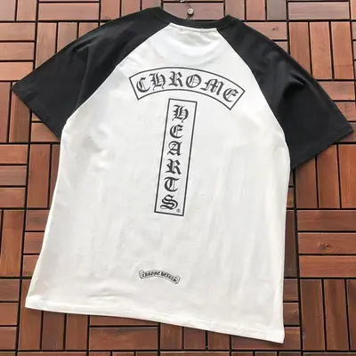 ￥~85 CH🔥OM🔥 HE🔥RTS T-SHIRT 77052754 (im 185CM 80KG iwear size M in the photo)
