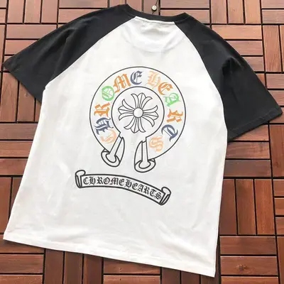 ￥~85 CH🔥OM🔥 HE🔥RTS T-SHIRT 77052751 (im 185CM 80KG iwear size M in the photo)