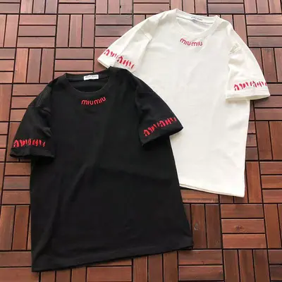 ￥~139 M🔥U M🔥U T-SHIRT 77052720 (im 185CM 80KG iwear size L in the photo)