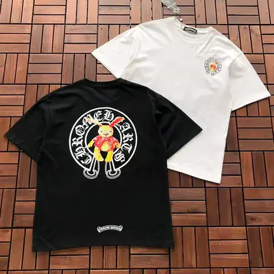￥~85 CH🔥OM🔥 HE🔥RTS T-SHIRT 77052731 (im 185CM 80KG iwear size M in the photo)