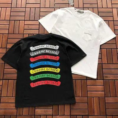 ￥~86 CH🔥OM🔥 HE🔥RTS T-SHIRT 77052726 (im 185CM 80KG iwear size S in the photo)
