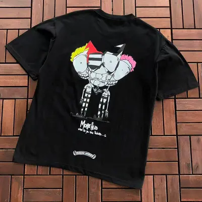 ￥~86 CH🔥OM🔥 HE🔥RTS T-SHIRT 77052745 (im 185CM 80KG iwear size S in the photo)