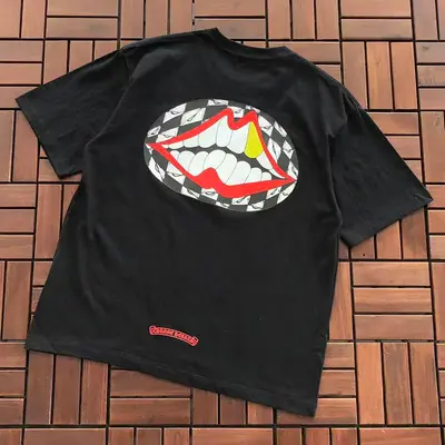 ￥~85 CH🔥OM🔥 HE🔥RTS T-SHIRT 77052743 (im 185CM 80KG iwear size M in the photo)