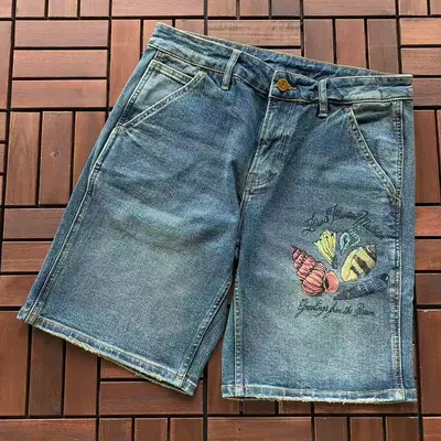 ¥~195 L🔥 SHORTS JEANS 66052829 (im 180CM 68KG iwear size 32 in the photo)