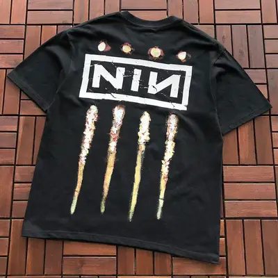 ￥95 VINTAGE T-SHIRT 88052807 (im 185CM 70KG iwear size M in the photo)