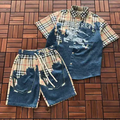 ¥~268 B🔥RB🔥RRY T-SHIRT SHIRT SHORTS 77052905 (im 185CM 70KG iwear size L in the photo)