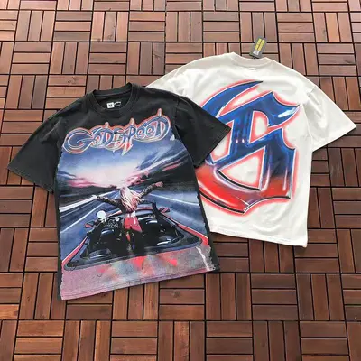 WHITE￥~99 BLACK￥~109 GODSPEED T-SHIRT 55053104 (im 185CM 70KG iwear size S in the photo)
