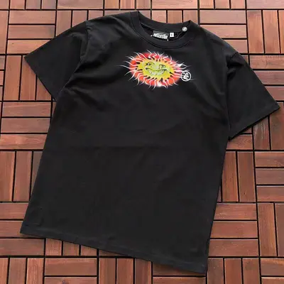 ￥~115 HELLSTAR T-SHIRT 55053138 (im 185CM 70KG iwear size M in the photo)