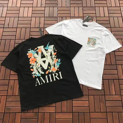 ￥~79 AMIRI T-SHIRT 77053106 (im 185CM 70KG iwear size M in the photo)