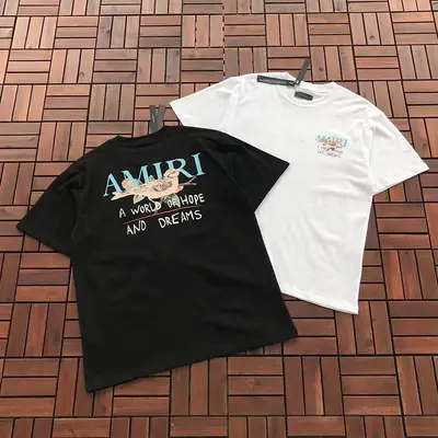 ￥~79 AMIRI T-SHIRT 77053103 (im 185CM 70KG iwear size M in the photo)