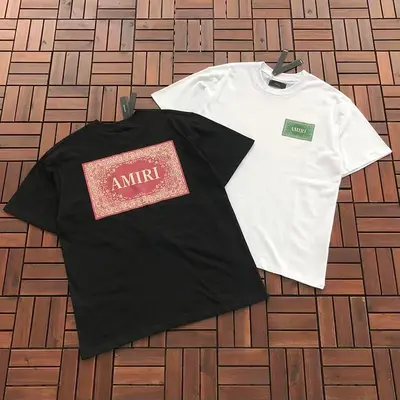 ￥~79 AMIRI T-SHIRT 77053101 (im 185CM 70KG iwear size M in the photo)