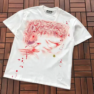 ￥~99 HELLSTAR T-SHIRT 55053133 (im 185CM 70KG iwear size S in the photo)