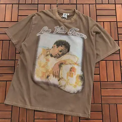¥~135 VINTAGE T-SHIRT 55053142 (im 185CM 70KG iwear size L in the photo)
