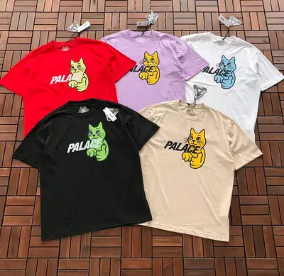 ￥~89 P🔥LA🔥E T-SHIRT 55060208 (im 185CM 70KG iwear size L in the photo)