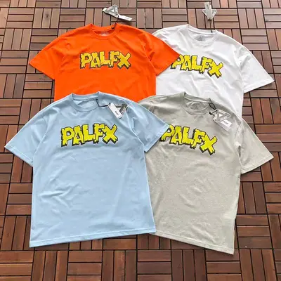 ￥~89 P🔥LA🔥E T-SHIRT 55060225 (im 185CM 70KG iwear size L in the photo)