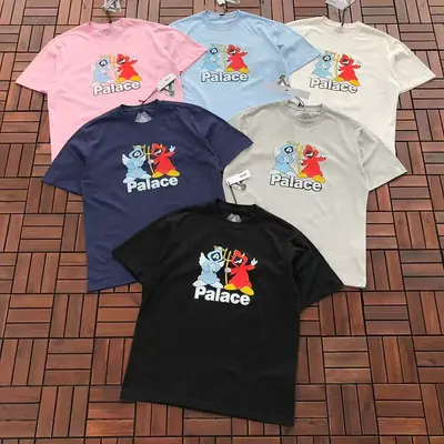 ￥~89 P🔥LA🔥E T-SHIRT 55060201 (im 185CM 70KG iwear size L in the photo)