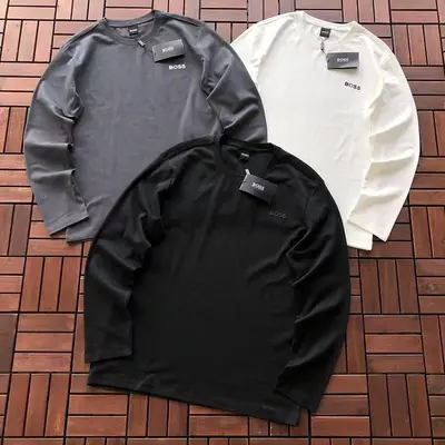 ￥~149 H🔥G🔥 B🔥🔥S LONG-SLEEVE 66060345 (im 185CM 80KG iwear size L in the photo)