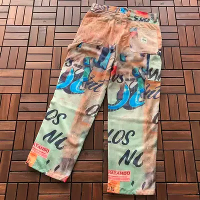 ￥~139 ST🔥S🔥Y JEANS 77060324 (im 185CM 70KG iwear size M in the photo)