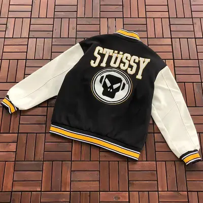 ￥~239 ST🔥S🔥Y & METALHEADZ JACKET 66060434 (im 185CM 80KG iwear size M in the photo)