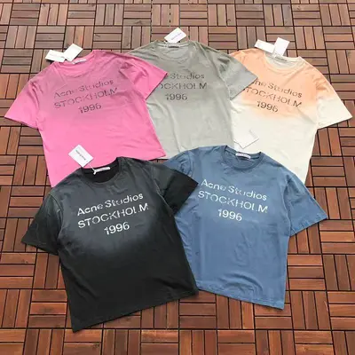 ￥~89 ACNE STUDIOS T-SHIRT 55060422 (im 185CM 70KG iwear size S in the photo)
