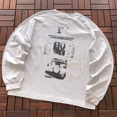 ￥~105 E.R.D LONG-SLEEVE 77060435 (im 185CM 70KG iwear size M in the photo)