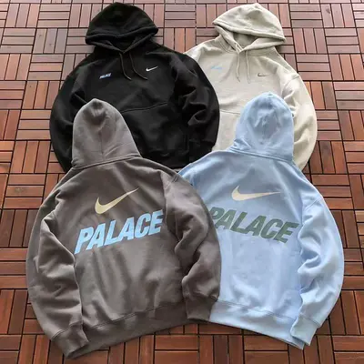 ¥229 P🔥LA🔥E & N🔥K🔥HOODIE FLEECE 88060715 (im 185CM 70KG iwear size S in the photo)