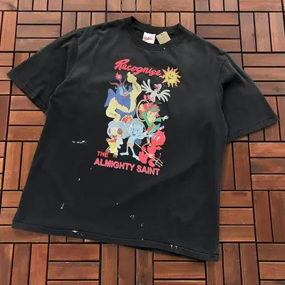 ￥~99 SAINT MICHAEL T-SHIRT 77060762 (im 185CM 70KG iwear size M in the photo)