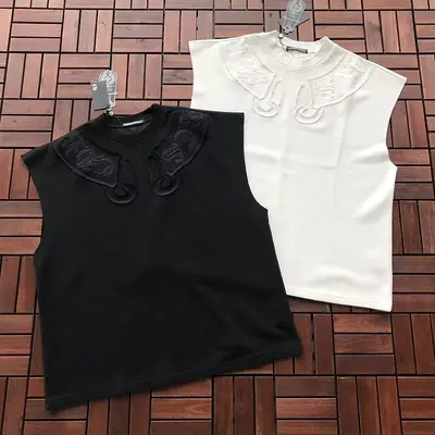 ￥~159 CH🔥OM🔥 HE🔥RTS VEST 55060850 (im 185CM 80KG iwear size L in the photo)