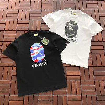 ￥~109 BAPE T-SHIRT 55060852 (im 185CM 80KG iwear size M in the photo)