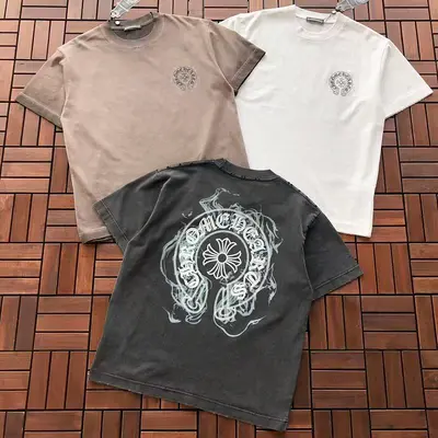 ￥~115 CH🔥OM🔥 HE🔥RTS T-SHIRT 55060903 (im 185CM 80KG iwear size M in the photo)