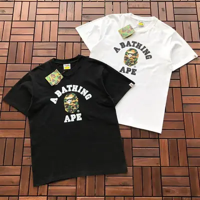 ￥~89 BAPE T-SHIRT 55060931 (im 185CM 80KG iwear size M in the photo)