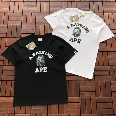 ￥ ~ 89 BAPE T-SHIRT 55060925 (im 185CM 80KG iwear size M in the photo)