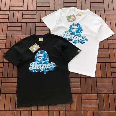 ￥~89 BAPE T-SHIRT 55060915 (im 185CM 80KG iwear size M in the photo)
