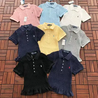 ￥~119 RA🔥PH🔥AU🔥EN T-SHIRT POLO WOMAN 77060802