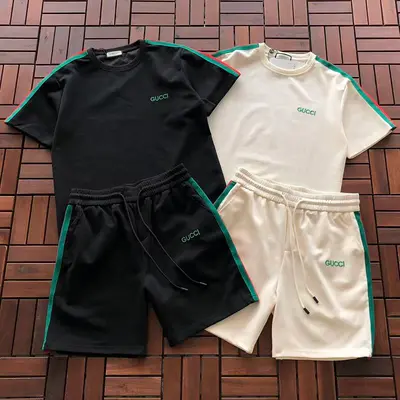 ￥~195 G🔥C🔥I T-SHIRT SHORTS 77060812 (im 185CM 70KG iwear size L in the photo)