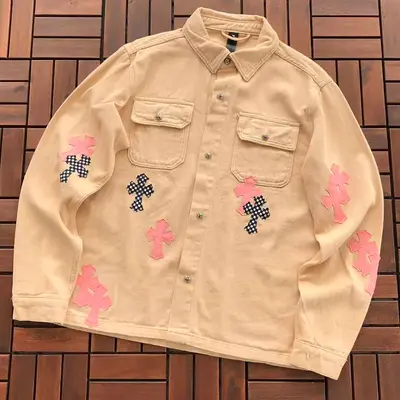 ￥~159 CH🔥OM🔥 HE🔥RTS JACKET 77060808
