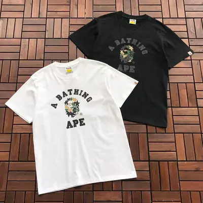￥~89 BAPE T-SHIRT 55060940 (im 185CM 80KG iwear size M in the photo)