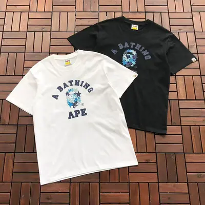 ￥~89 BAPE T-SHIRT 55060939 (im 185CM 80KG iwear size M in the photo)
