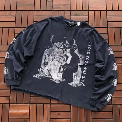 ￥~119 E.R.D LONG-SLEEVE 77061040 (im 185CM 70KG iwear size M in the photo)