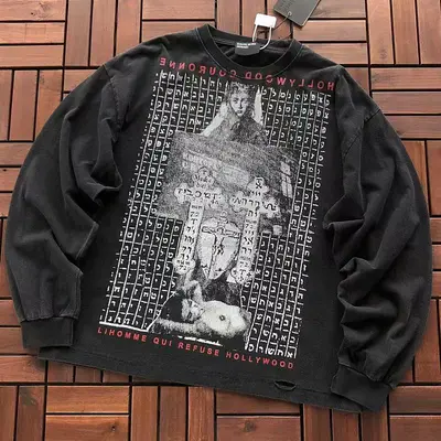 ￥~115 E.R.D LONG-SLEEVE 77061038 (im 185CM 70KG iwear size M in the photo)