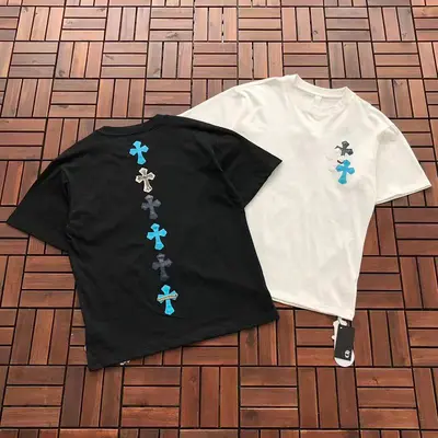 ￥~105 CH🔥OM🔥 HE🔥RTS T-SHIRT 77061008 (im 185CM 70KG iwear size M in the photo)