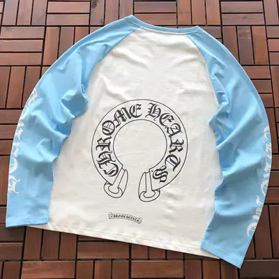 ￥~95 CH🔥OM🔥 HE🔥RTS LONG-SLEEVE 77061036 (im 185CM 70KG iwear size M in the photo)