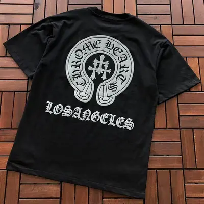 ￥~89 CH🔥OM🔥 HE🔥RTS T-SHIRT 77061027 (im 185CM 70KG iwear size M in the photo)