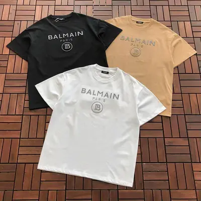 ￥~115 BALMAIN T-SHIRT 55061101 (im 185CM 80KG iwear size M in the photo)