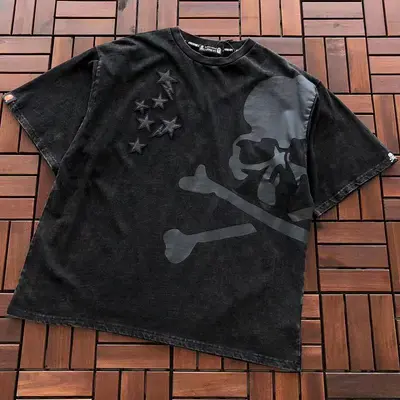 ￥~99 MASTERMIND & BAPE T-SHIRT 77061110 (im 185CM 70KG iwear size M in the photo)