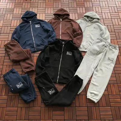 TOP￥~129 PANTS￥~115 N🔥K🔥& ST🔥S🔥Y HOODIE TROUSERS FLEECE 77061184