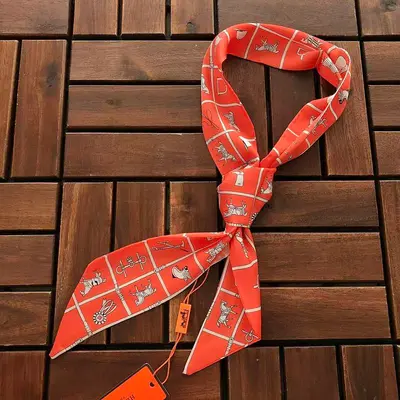 ￥~66 H🔥R🔥E🔥SCARF 55061156（长105CM*宽6CM）