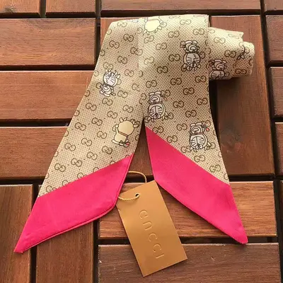 ￥~66 G🔥C🔥I SCARF 55061150 （长94CM*宽6CM）